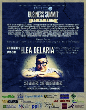 LGBT Business Council Summit - Allentown, PA - Mar 7